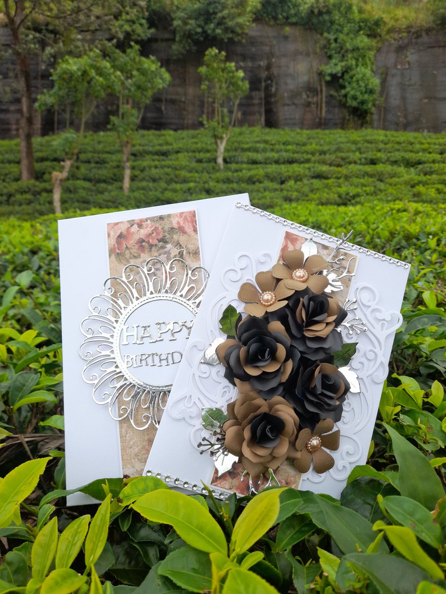 LakmiHandcrafts's tweet photo. Black and brown rose birthday box card 
#Giftforhim #giftforher #gifts #birthday #birthdaygift #handmade  #birthdaycard #greetingcards https://t.co/dEapziQoTr