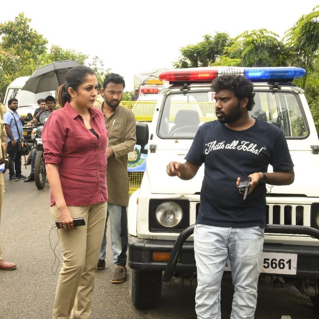 iam_Dipali1's tweet photo. From The Sets Of Romantic Movie 🎬😍♥️♥️
@meramyakrishnan #AkashPuri #KetikaSharma @Charmmeofficial @purijagan @PuriConnects 
#Romantic 
#RamyaKrishnan
#QueenRamyaKrishnan https://t.co/YSic9F2Kbr