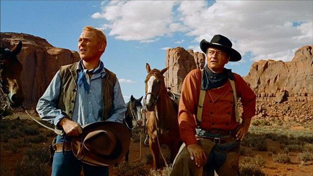 TeleConsiglio's tweet photo. Signori, siamo oltre la leggenda e oltre la storia del cinema. Se vi va, c’è il leggendario John Ford in regia, con il leggendario John Wayne per il leggendario #SentieriSelvaggi. Su #Iris, che se non è un canale leggendario ci manca pochissimo… https://t.co/mtM5msvX2M