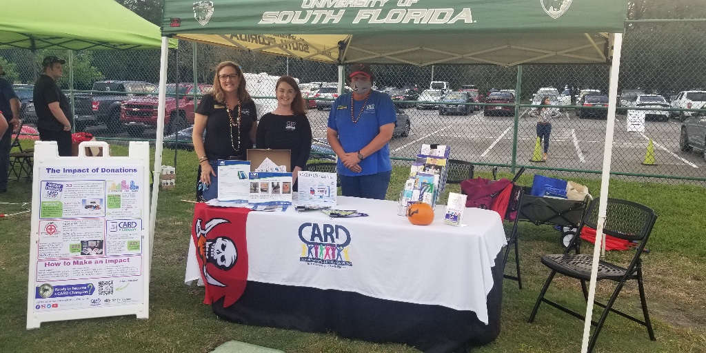 USFCBCS's tweet photo. What a great night for cornhole! @CARDUSF participated yesterday's Cornhole for Autism event hosted by #Bucs player @DSmith_76. All proceeds from the event benefitted the Tampa chapter of @autismspeaks. https://t.co/Jl2D3Uiatz