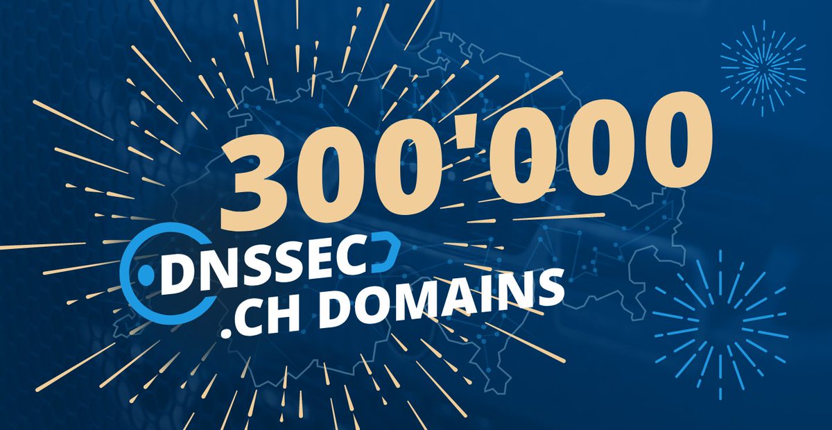 hostpoint's tweet photo. Wow! Inzwischen sind über 300'000 bei Hostpoint verwaltete .ch-Domains mit DNSSEC signiert. 💪 🔐 Hostpoint leistet damit einen wichtigen Beitrag, die Domains und Websites zahlreicher Schweizer Kunden sicherer zu machen. #dnssec #domains #cybersecurity https://t.co/VhRAhoPDRF