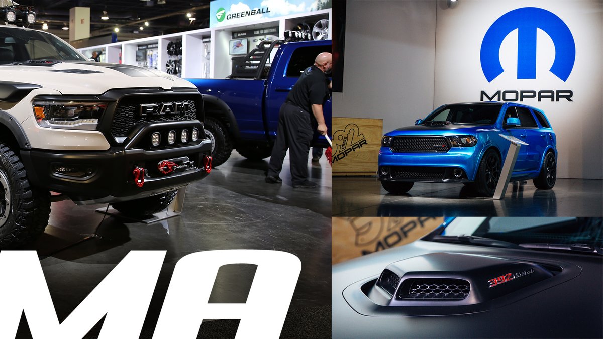 OfficialMOPAR's tweet photo. In anticipation of #SEMAShow next week, join us for a drive down memory lane, all the way back to SEMA 2019. #ThisIsMopar https://t.co/O9wKxY4nNM