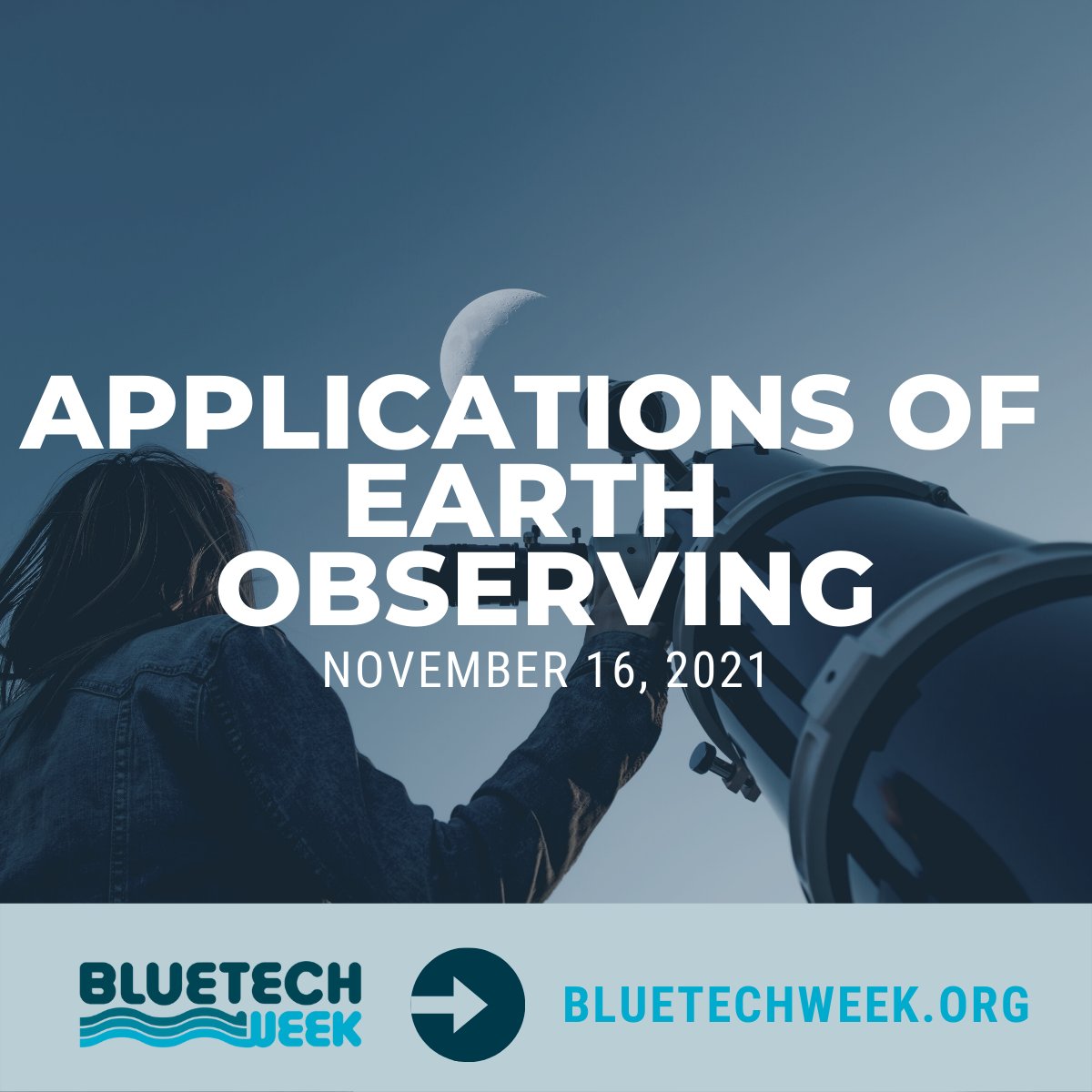 TMABlueTech's tweet image. 💧BlueTechWeek 2021💧 Tuesday, November 16th&apos;s key tracks are Applications of Earth Observing as well as a special focus on The Blue Economy Workforce of Tomorrow.
👉Check out buff.ly/2Z2hsMH for the agenda and tickets.

#BTW2021 #BlueEconomy #TMABlueTech