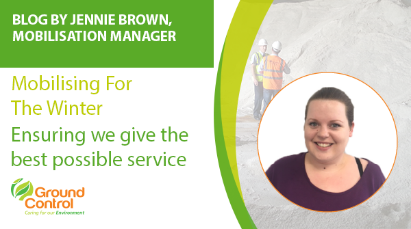 GroundControlGC's tweet photo. Jennie Brown, Mobilisation Manager here at Ground Control discusses the process of onboarding new clients and building up a picture of their unique requirements. ➡️ https://t.co/G3wxZCe5KD

#winter #winteriscoming #gritting https://t.co/lBhJME9Xjd