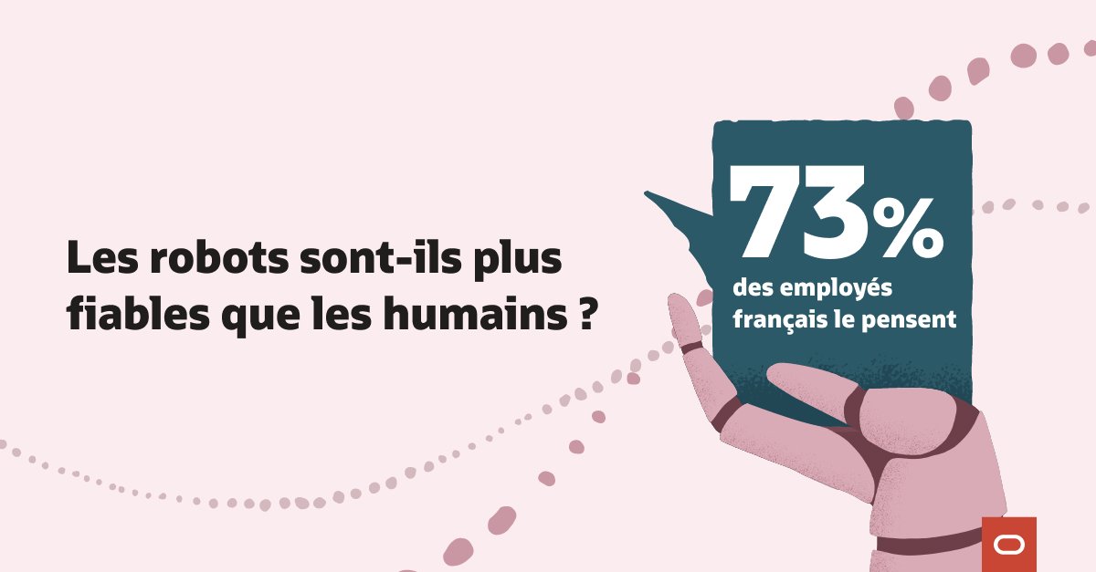Oracle_France's tweet photo. 🆕L'édition 2021 de notre étude #AIatWork est sortie

Elle montre que les français plébiscitent l'#IA pour faire face aux difficultés éprouvées depuis le début de la crise et faire évoluer leur carrière.

Les chiffres clés⤵️
https://t.co/38cdAbrL5N

💥#RH #AI #FutureOfWork #Cloud https://t.co/rTeRDsAXVj