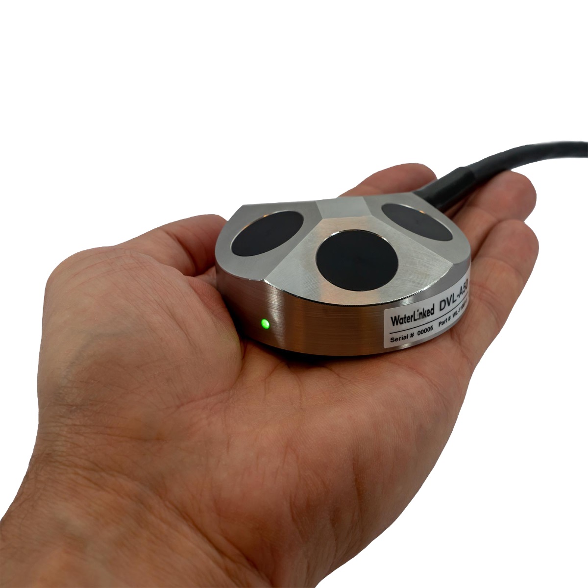 ROVplanet's tweet photo. Mini DVL Makes a Big Impression on Small ROVs
@WaterLinkedAS @QYSEAFifish #ROV #dvl #miniROV #underwater #sensors #engineering #drones #technology 
https://t.co/nVzoulO31u https://t.co/aXNSvJJ84N