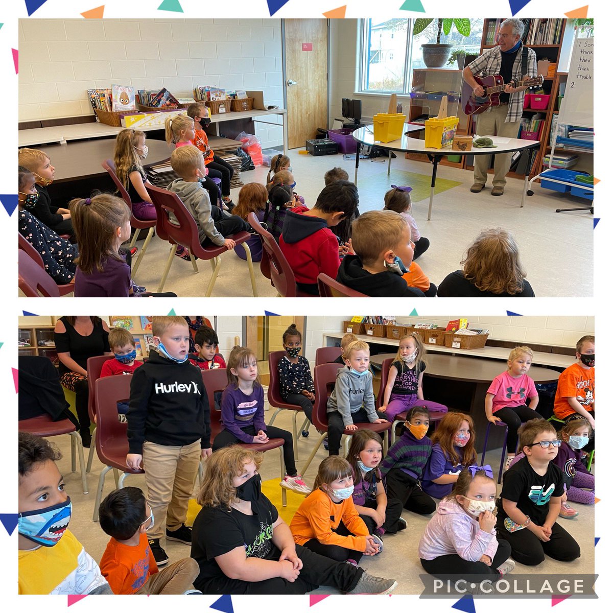 MsHomerEPE's tweet photo. The Kindergarten Classes loved listening to @StoriesWithMrJ1 today! @eastpointelem @kendra_white6 https://t.co/yqvbAoqQN6