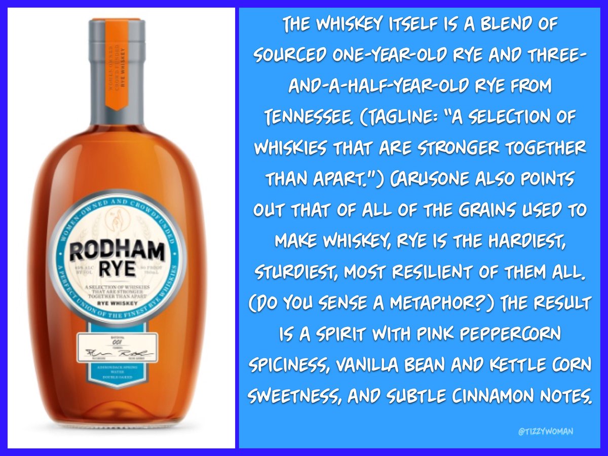 tizzywoman's tweet photo. Tonight, I’ll raise a glass of #RodhamRye in a birthday toast to the fabulous @HillaryClinton. It was a limited release by @republicrestore, & as smooth, spicy & resolute as you’d imagine.
#HappyBirthday to a woman unafraid to testify for 11 hours. https://t.co/cQ1EeMm6GC