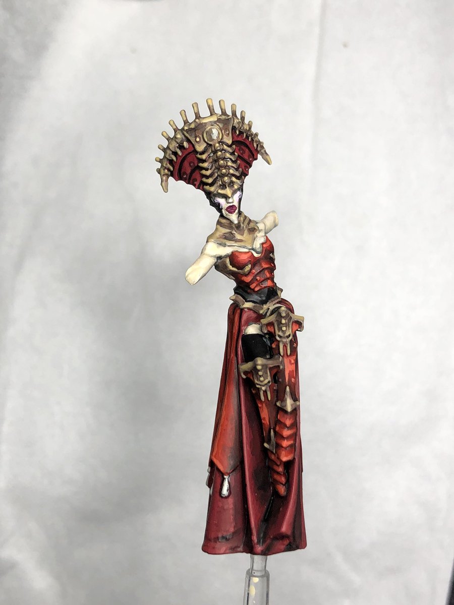 FancyKelvin's tweet photo. Deadlines suck. I get to a point were I canβt relax to paint. 3 days to go
#aos #warhammercommunity #cursedcity #warhammerquest #vampire #gamesworkshop #ageofsigmar #wip #warhammerwip #hobbypainter #paintingwarhammer #miniaturepainting #soulblightgravelords #Neferata https://t.co/me1Q17iuSm