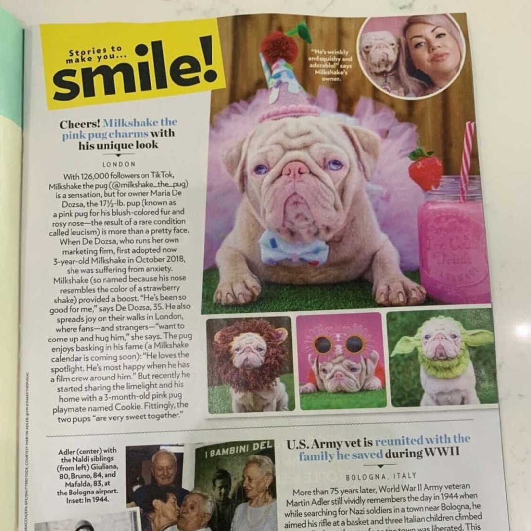 Did you see me in US @people this month?! #DogsofTwittter #bestfriends #famousdogs