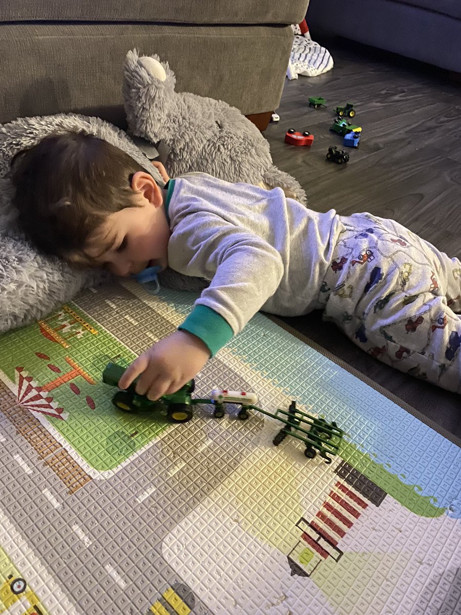 The little man putting down some morning juice! #NH3