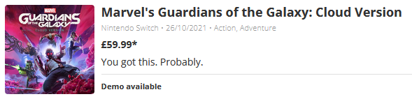 SuperDarkMimeIV's tweet photo. HOW much?! #GuardiansOfTheGalaxy #CloudVersion https://t.co/9YstgO7stZ