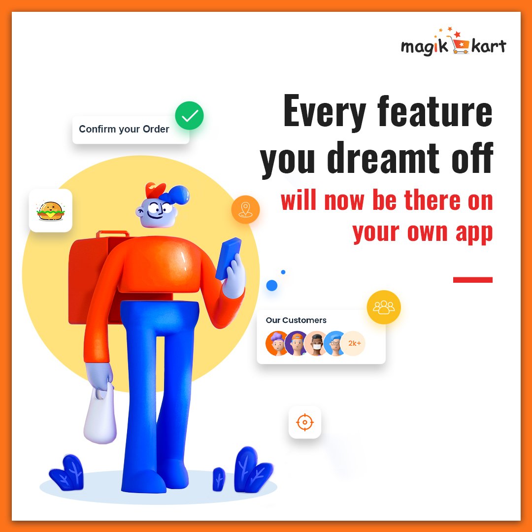 magikkart's tweet photo. Great features make a great app and to arrive to a conclusion as to what features your customers seek, what you should focus on is their pain points and daily struggles while using a mobile app.
.
https://t.co/r4FaWblgYO
.
#ecommercestore #appdevelopment  #ecommerceapp #magikkart https://t.co/lnb2oekcXy