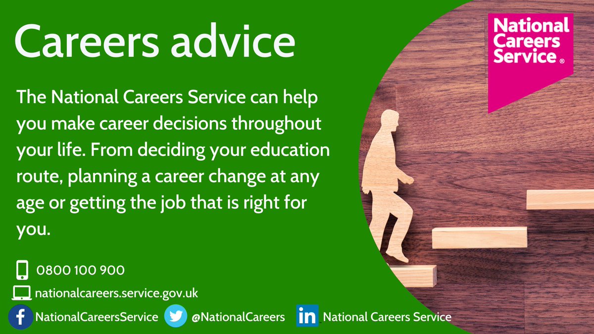 .@NationalCareers can help you make career decisions throughout your life. Click here to find out more: nationalcareers.service.gov.uk/careers-advice #TelfordHour #SolihullHour @JCPinBirmingham @BhamCareers @brummatters @STWestMidlands