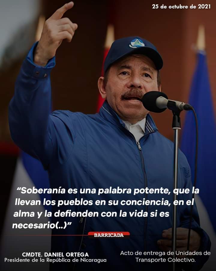 BarahonaAdelina's tweet photo. #Nicaragua afuera pueden decir lo que quieran, que aqui nosotros defendemos nuestra soberania, la paz, la tranquilidad y la seguridad del Pueblo Presidente, este 7 de noviembre a votar en cascada, con Daniel y Rosario 2021
#TodosJuntosVamosAdelante 
#JuntosDefendiendoLaPaz https://t.co/oWpG51PMNn