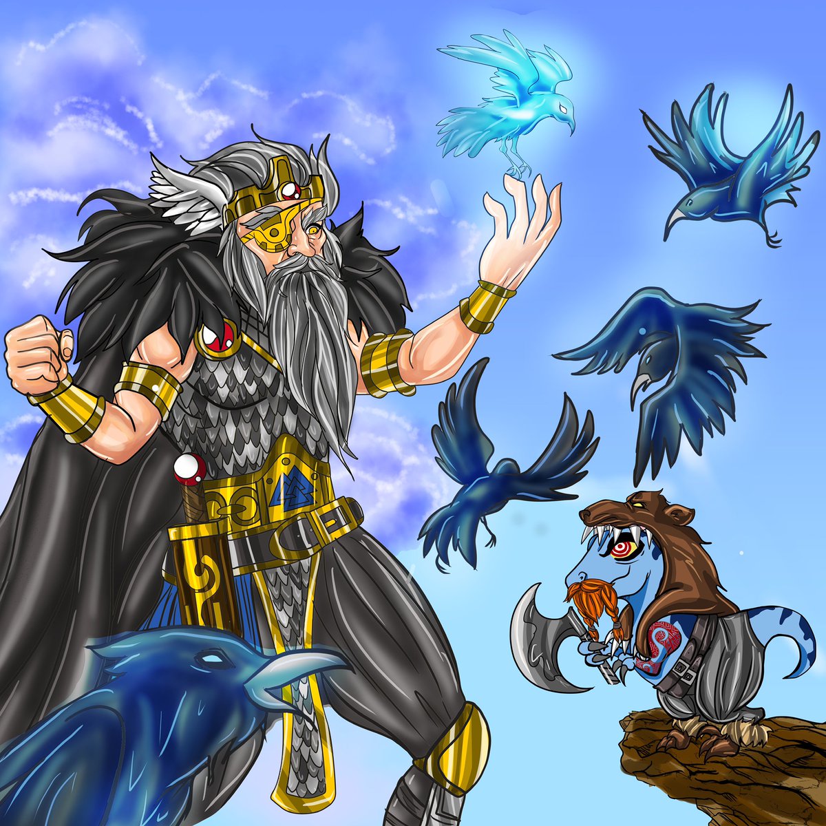 AlgociRaptor's tweet image. 🚨Big Giveaway - The Road to 750🚨

Like, Follow, and Retweet to be entered to win your choice in one of two Viking Algoci Raptors!

Once we reach 750 Followers one winner will be notified to make their selection.

#Algo #AlgoNFT #Algodrop #Algorand   @AB2_Gallery