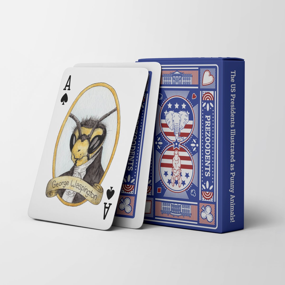 AhHaBrands's tweet photo. 🐝 We're all abuzzzz about the fresh new product pics for the updated PreZOOdents Playing Cards! Available on the website, and stores and craft shows near you!
.
.
.
#ahha #ahhabrands #prezoodents #photography #georgewashington https://t.co/iT9GYebo5q