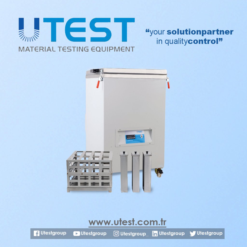 UtestGroup's tweet photo. The Alkali #Aggregate Reaction Bath is used to keep 25x25x285 mm samples in NaOH (Sodium Hydroxide) or in any other solution at a specified temperature.The temperature can be adjusted between ambient to 80°C by using the digital controller.
For more:https://t.co/69cIxUivA9
#utest https://t.co/taF3Sdzguz