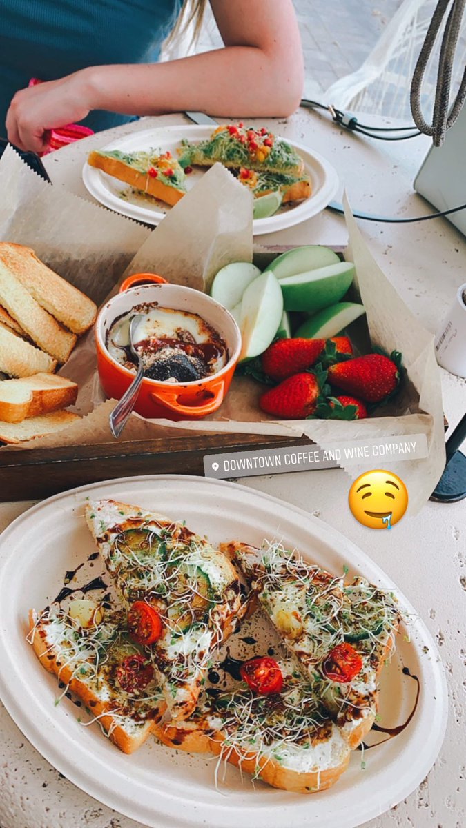 AmandaEmory7's tweet image. On Sunday, my roommate and I went to our local coffee shop for lunch &amp;amp; the food did not disappoint 😍 the atmosphere was calm and we were able to bring our new roommate, Sophia 🐶 If you’re in Southwest Florida you need to check out Downtown Coffee &amp;amp; Wine! #localbusiness #SWFL