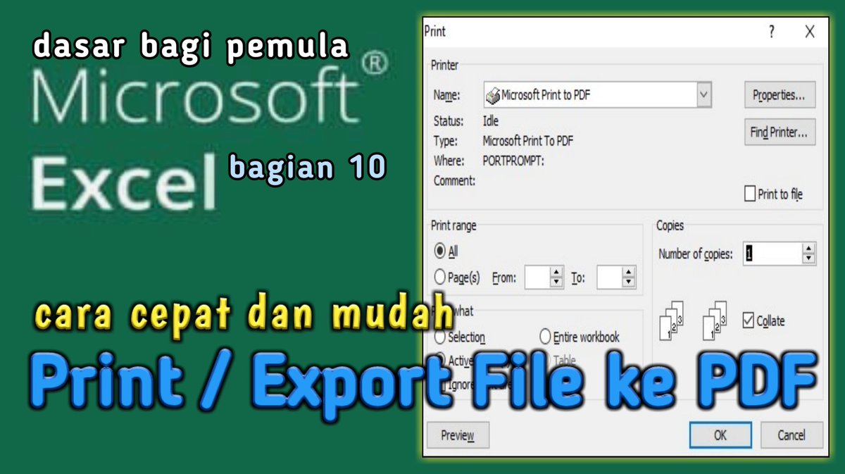 erby_westjava's tweet image. telah tayang
temukan di penelusuran
cara print file excel ke pdf

atau klik link nya di 👇
youtu.be/UYp2cv6vUHk
YouTube only