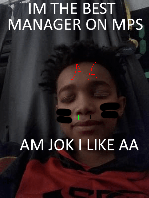FFIakey's tweet photo. AA Manchester United 2 - 3 Ajax
Me and the lads, @ChillyTwiter @cqntas, duro and Condor destroyed these Admin Abusing kids. Now they're crying that they lost because their Manager (pic of him below) couldn't use his admin to help them win. https://t.co/rdte87JawH