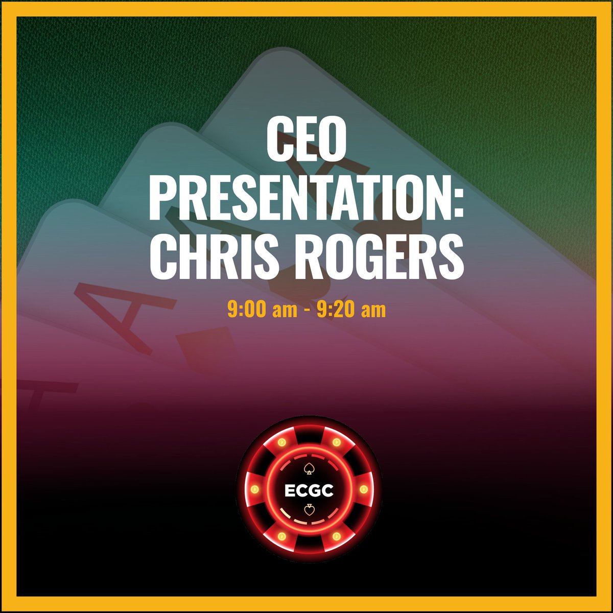 EastCoastGaming's tweet image. We want to be authentic and relatable when talking about responsible gaming- Chris Rogers