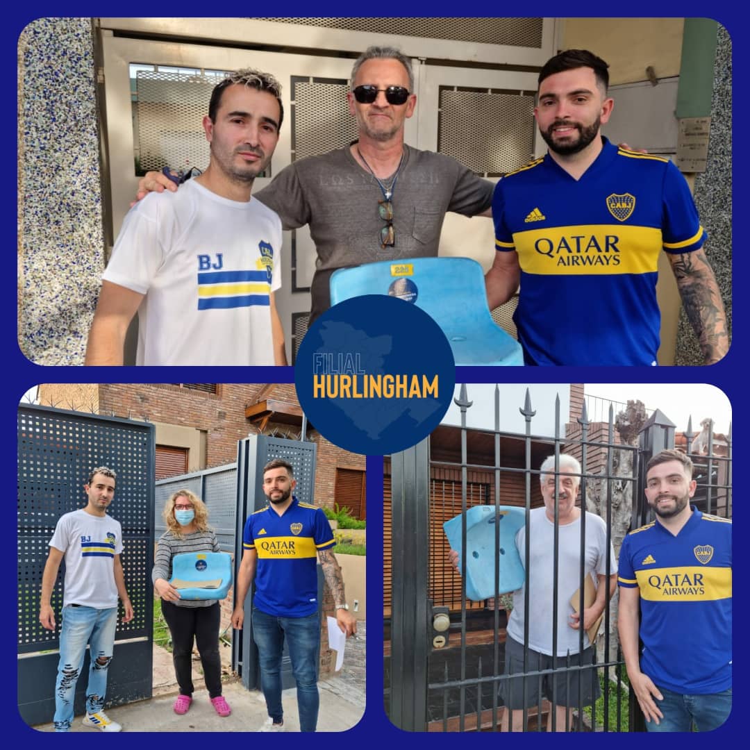 FilialHurling's tweet photo. ¡ENTREGA DE BUTACAS EN HURLINGHAM!
En la tarde de hoy estuvimos entregando butacas de #LaBombonera a los SOCIOS y SOCIAS ABONADOS (sector L) de HURLINGHAM.
Seguimos trabajando para los SOCIOS y las SOCIAS de nuestro Municipio💙💛💙
@filialesboca 
@SEBAS_GIANORIO
#FilialHurlingham https://t.co/SZqA1sjwwE