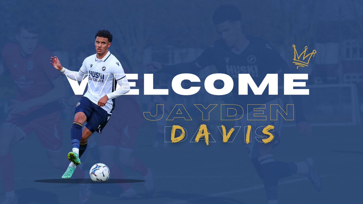 We are delighted to announce the signing of <a href="/_jaydavis10/">Jayden Davis</a> from <a href="/MillwallFC/">Millwall FC</a> on an initial one month loan. 

Davis will wear the No. 35 and be available for the squad tonight. 

👉 bit.ly/3BschDj

#WeAreLynn