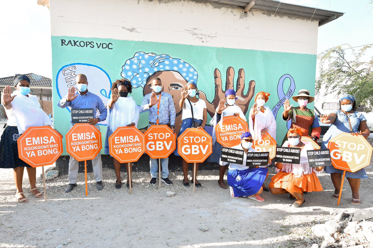 njmasisi's tweet photo. The Campaign against Gender Based Violence and Child Abuse in motion !
'Stop GBV , Stand Against Gender Based Violence and Child Abuse'
#Mogoditshane
#Molepolole
#Goodhope
#Boteti (Letlhakane and Rakops) https://t.co/z5MySjPRsE