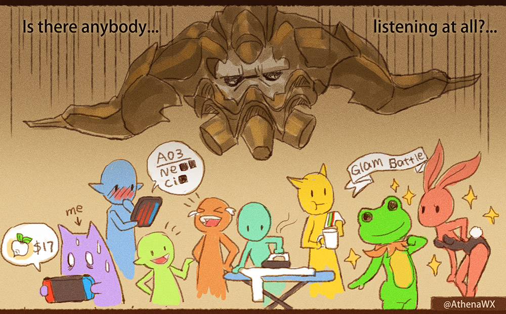 AthenaWX's tweet photo. Average Prae run be like:
Are u in the picture? Which one r u?😂#FFXIV https://t.co/SLEWxXbuGP