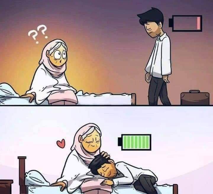 انا كبرت يا امي وزاد  احتياجي لكي اشتقت إليكي يامي اني احتاج  الى نصائحك تعبت يامي تعبت من هذه الدنيا اصبحنا في زمن الخداع والنفاق