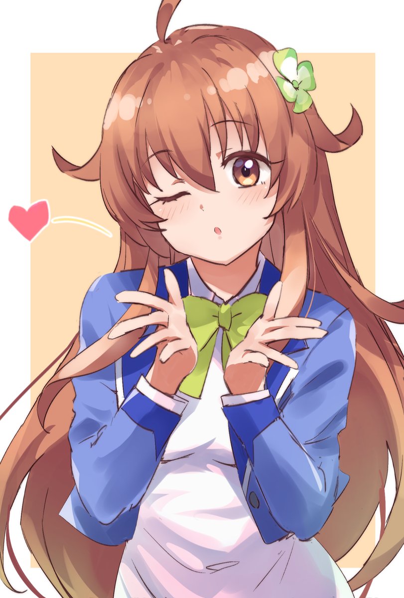 「ちゅ 」|桜埜 織🍀のイラスト