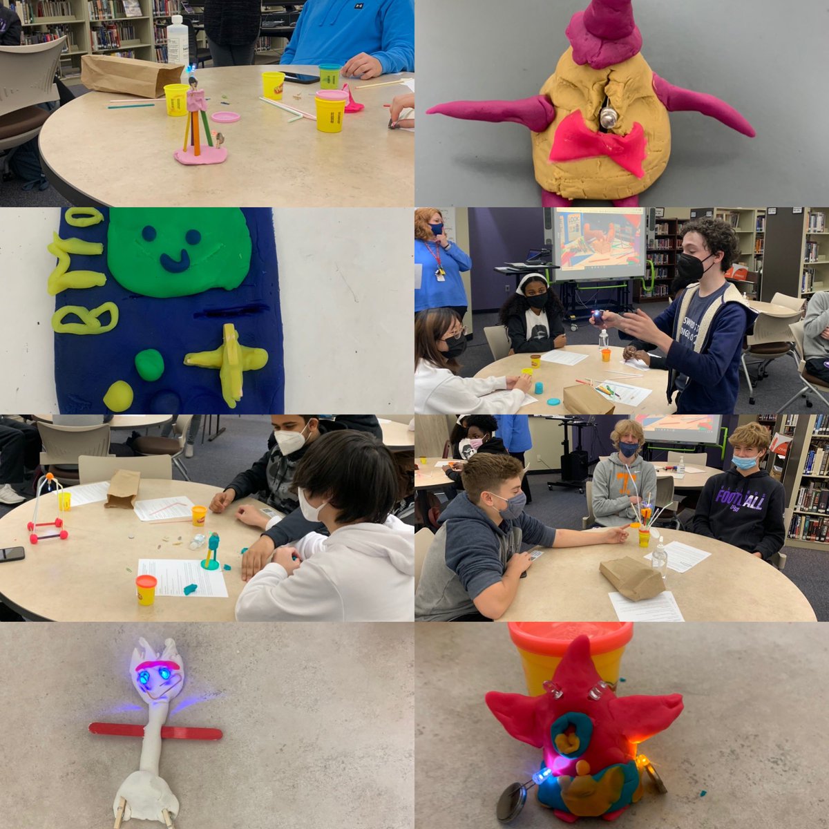 PNHlibrary's tweet image. Making cool stuff happens in the library! @ParkwaySchools #futurereadylibrary