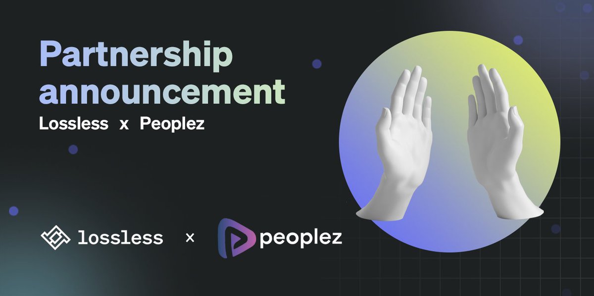 losslessdefi's tweet photo. 😎Partnership season has been officially reinstated. We welcome @Peoplez_io into our ecosystem!  

Peoplez is transforming the fan club experience through tokenization and NFTs. Lossless is happy to be their 🛡️security partner. 

More good news coming. Stay with us, stay Lossless https://t.co/07BefemQVU