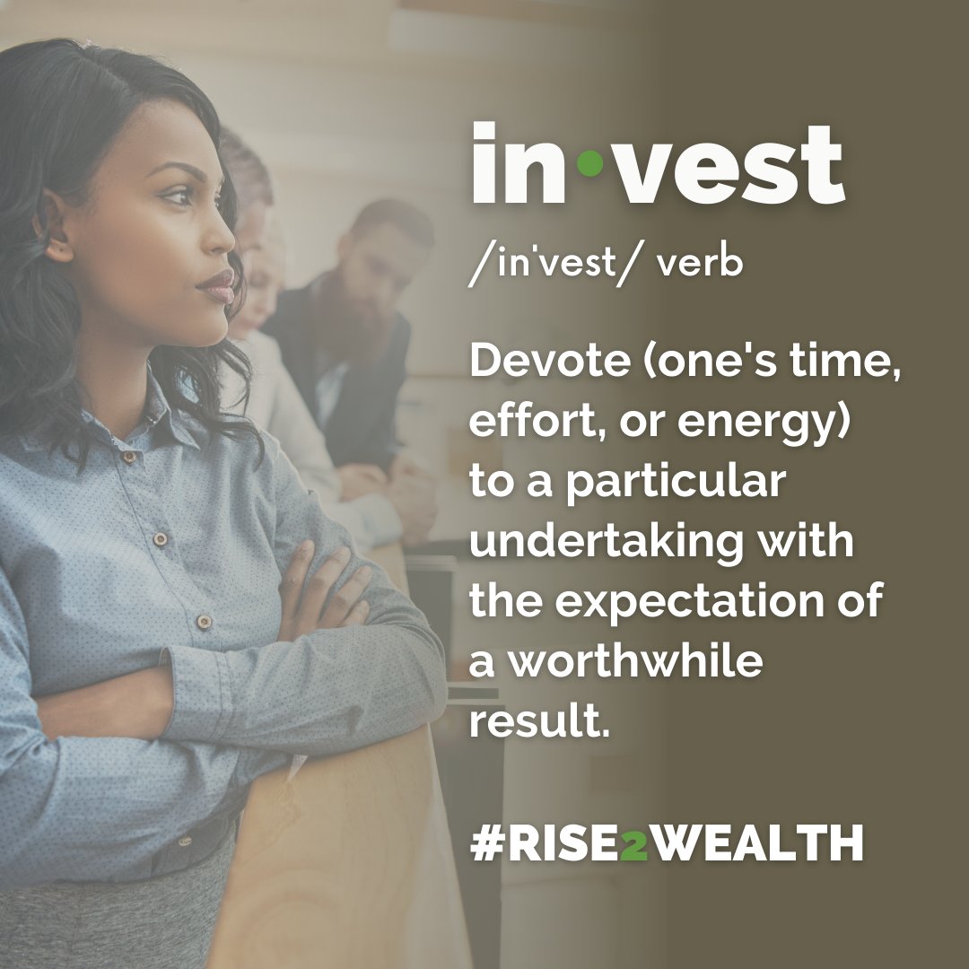 We all know the best investment you can make is in yourself! Make a plan for all the dreams and goals to make 2022 your year! Register for #Rise2Wealth summit on Nov. 6 to get all the tactics and inspiration you need: abbeohio.com/rise-to-wealth…