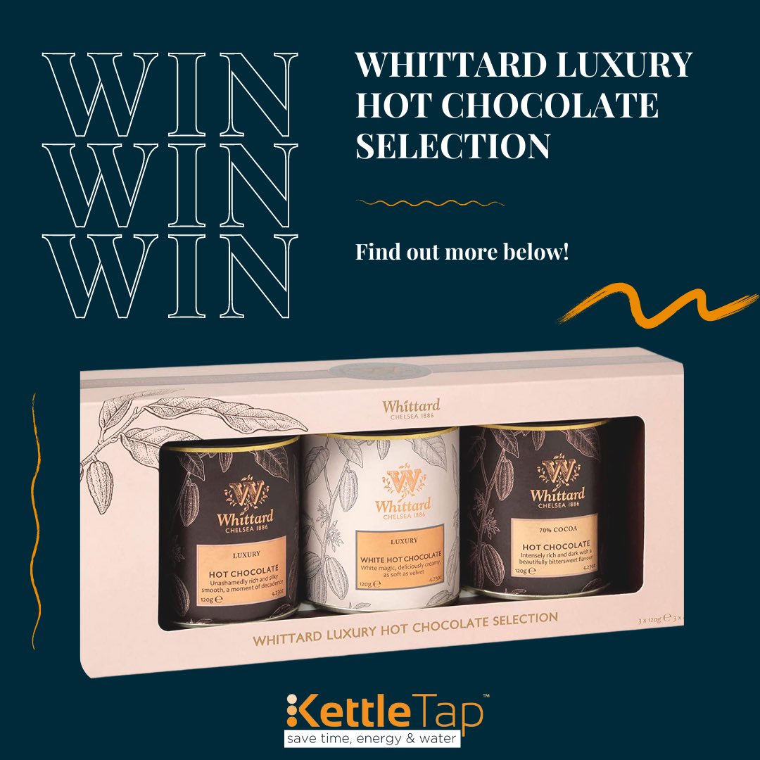 WaterCoolersUK's tweet image. 🎃 #Competition Time 🎃

Autumn is here. Fancy winning this luxury #hotchocolate set from @whittarduk ?

Time to get cosy this #Halloween. 

To enter:

🎃Like our post
🎃Share our post
🎃Add #boilingtap to comments 

Comp ends Friday 29 Oct at midnight. 

#win and  good luck!