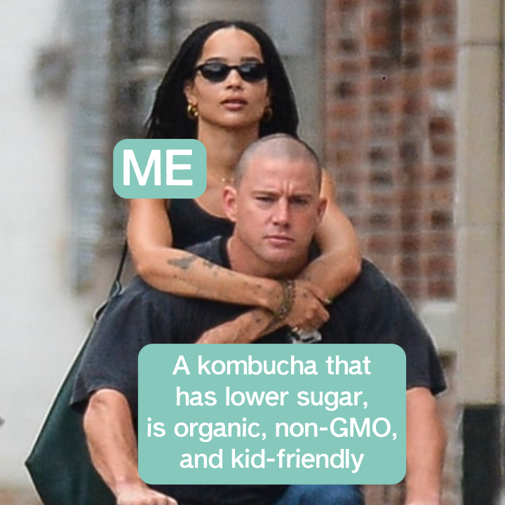 Yes please! We are holding on for dear life ;) #AquaViTeaKombucha