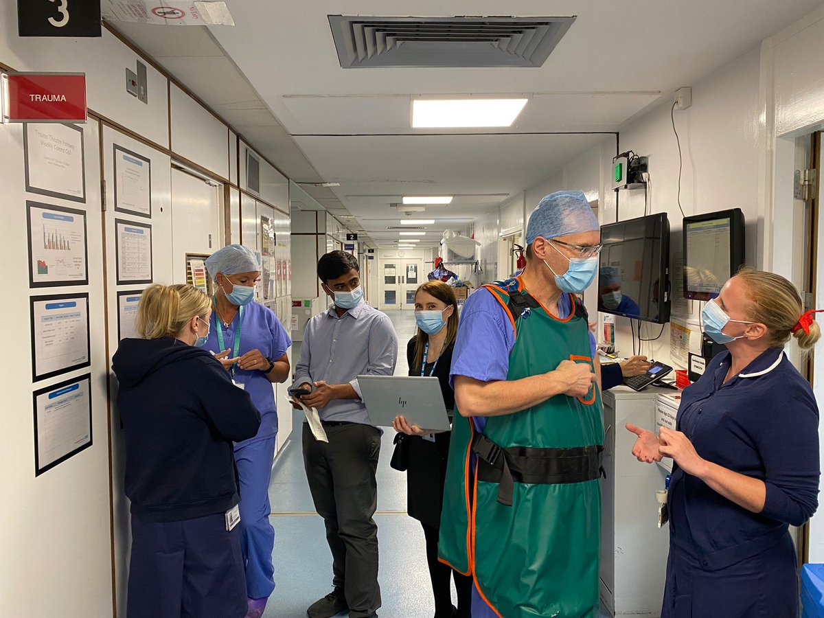 Trauma & Orthopaedics HHFT (@traumaorthohhft) on Twitter photo Our first trauma theatre Comms Cell today. Working together, striving for continuous improvement on the trauma theatre pathway. Better for patients, better for staff. Our first trauma theatre Comms Cell today. Working together, striving for continuous improvement on the trauma theatre pathway. Better for patients, better for staff.