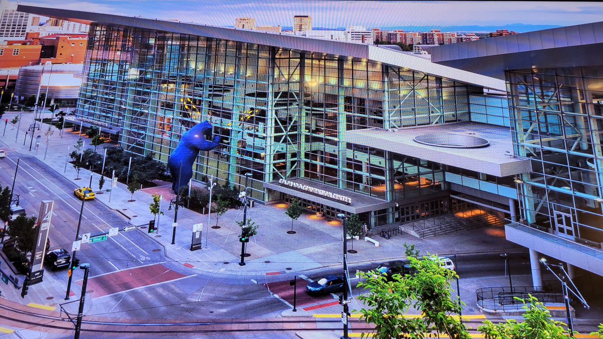 Roykehs's tweet photo. Sunrise at the Colorado Convention Center.  Home to #APHA2021 #NEHA https://t.co/Lvn66FC1rh