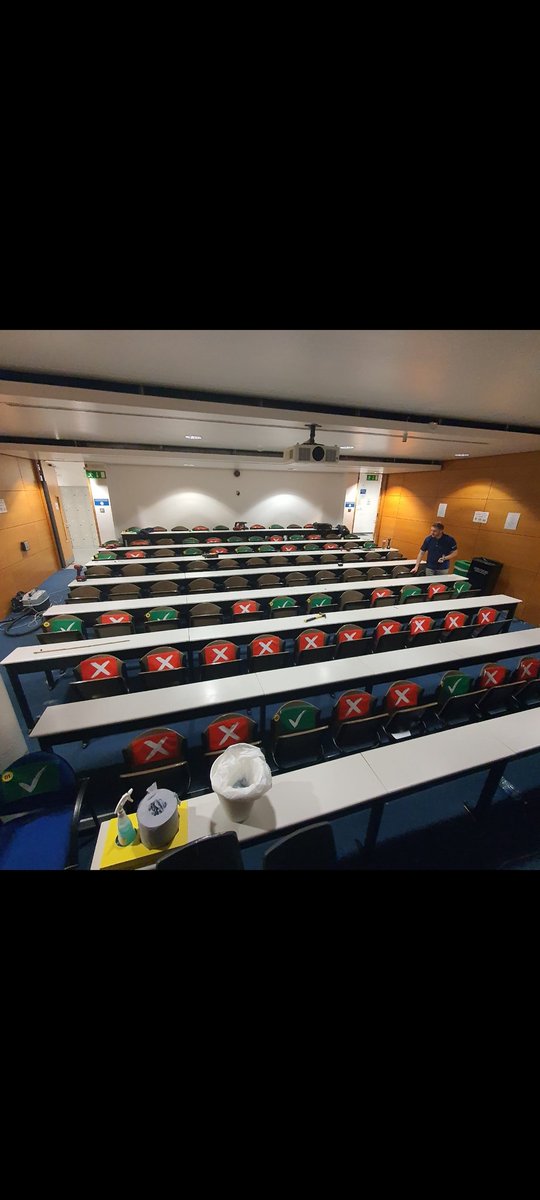 Jonathan Fitzpatrick (@jonathanfitzev) on Twitter photo Our team in <a href="/tcddublin_FS/">Facilities & Services, Trinity College</a> spent the weekend putting our lecture spaces back to 100% capacity. Works will continue this week to ensure that we are ready for November 1st.
<a href="/tcddublin/">Trinity College Dublin</a> <a href="/LindaDoyle/">Linda Doyle</a> Our team in <a href="/tcddublin_FS/">Facilities & Services, Trinity College</a> spent the weekend putting our lecture spaces back to 100% capacity. Works will continue this week to ensure that we are ready for November 1st.
<a href="/tcddublin/">Trinity College Dublin</a> <a href="/LindaDoyle/">Linda Doyle</a>