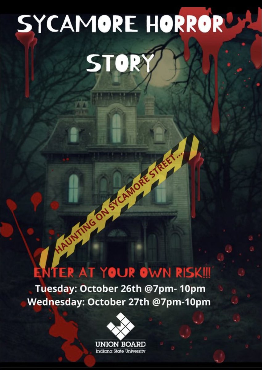 Bsu will not be meeting today in the AACC today instead we would like it if everyone came out to the haunted house in the Dede’s today ‼️‼️‼️
