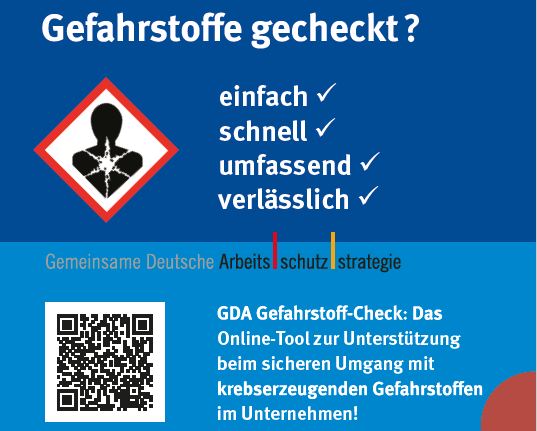 dguv_ifa's tweet photo. #Gefährdungsbeurteilung Wie funktioniert der neue GDA-Gefahrstoffcheck im betrieblichen Einsatz? Die Kollegen auf der @AplusATradeFair haben's gezeigt. Sie können es hier anschauen: https://t.co/IHsY32jNoV #Arbeitsschutz https://t.co/AWMR8hAUbE