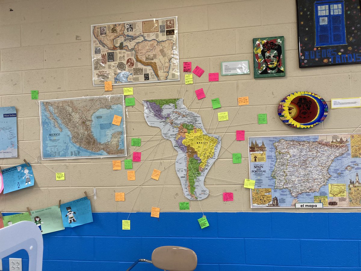srastricklin's tweet photo. DP Juniors investigating slang from Spanish speaking countries and researching how they (the slang words) came to exist. https://t.co/9JZ6cv70gC