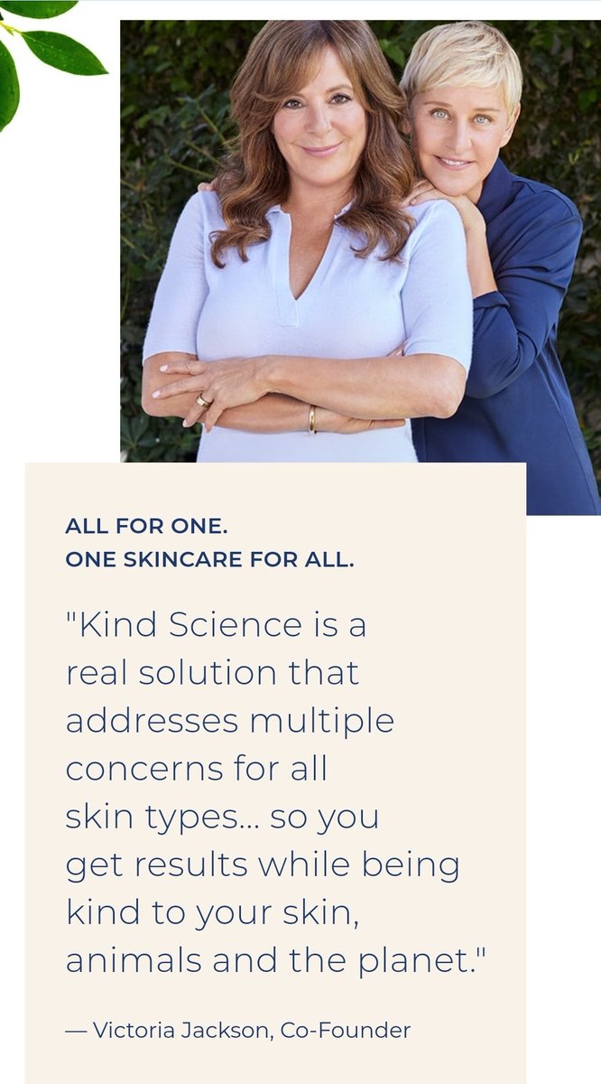 EllenD_FC's tweet image. #KindScience SHOP NOW 💙

Here's the link : kindscience.com