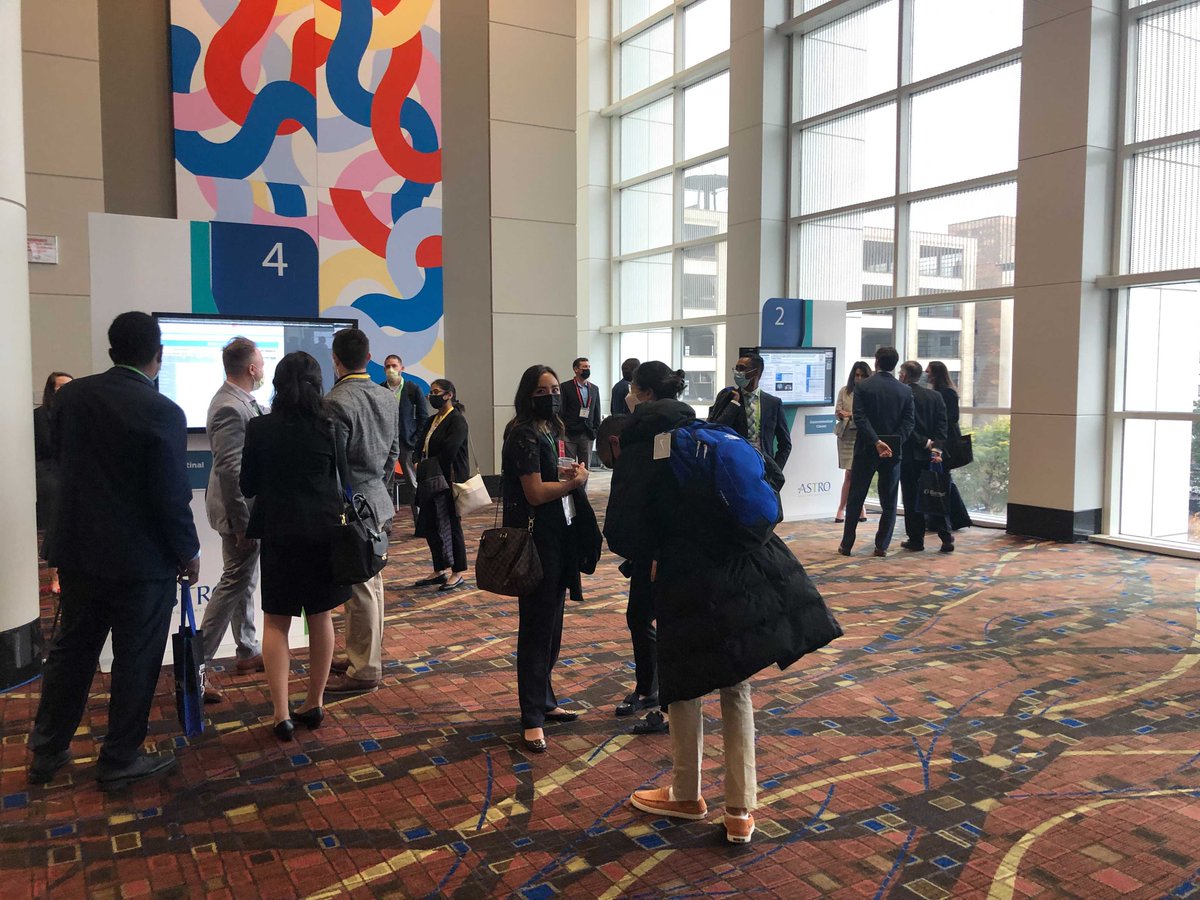 MULTIEPOSTER's tweet photo. @MULTIEPOSTER is thrilled to see #ASTRO21 participants browsing, networking, and presenting their findings face to face 😃
Very proud to be (again) the #eposter provider.
@ASTRO_org #education #eventprofs https://t.co/cPwvC5RuEJ