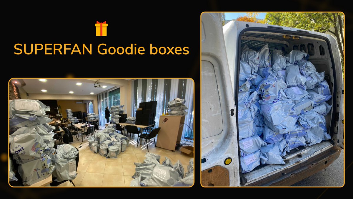 Hooray! 🥳 The #HackConf goodie boxes are on the way for the SUPERFAN ticket-holders. 🚚

Dear ticket-holders, if your shipping details weren't complete, you probably won't receive your box this week. However, our team will send you an email with the details. 🙌