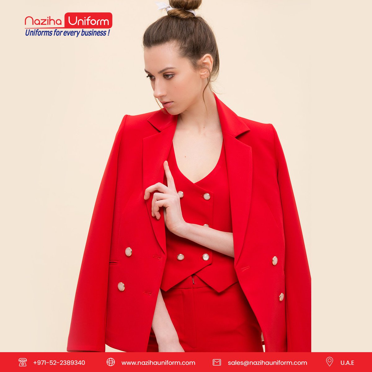 nazihauniform's tweet photo. Workwear's which makes you look extraordinary.

#uniformsupplier #uniformsuppliers #hoteluniforms #restaurantuniforms #facilitymanagement #top3uniformsupplier #corporatewear #premiumqualityuniforms
#expo2020 #dubai #Uae https://t.co/Obmanfw58E
