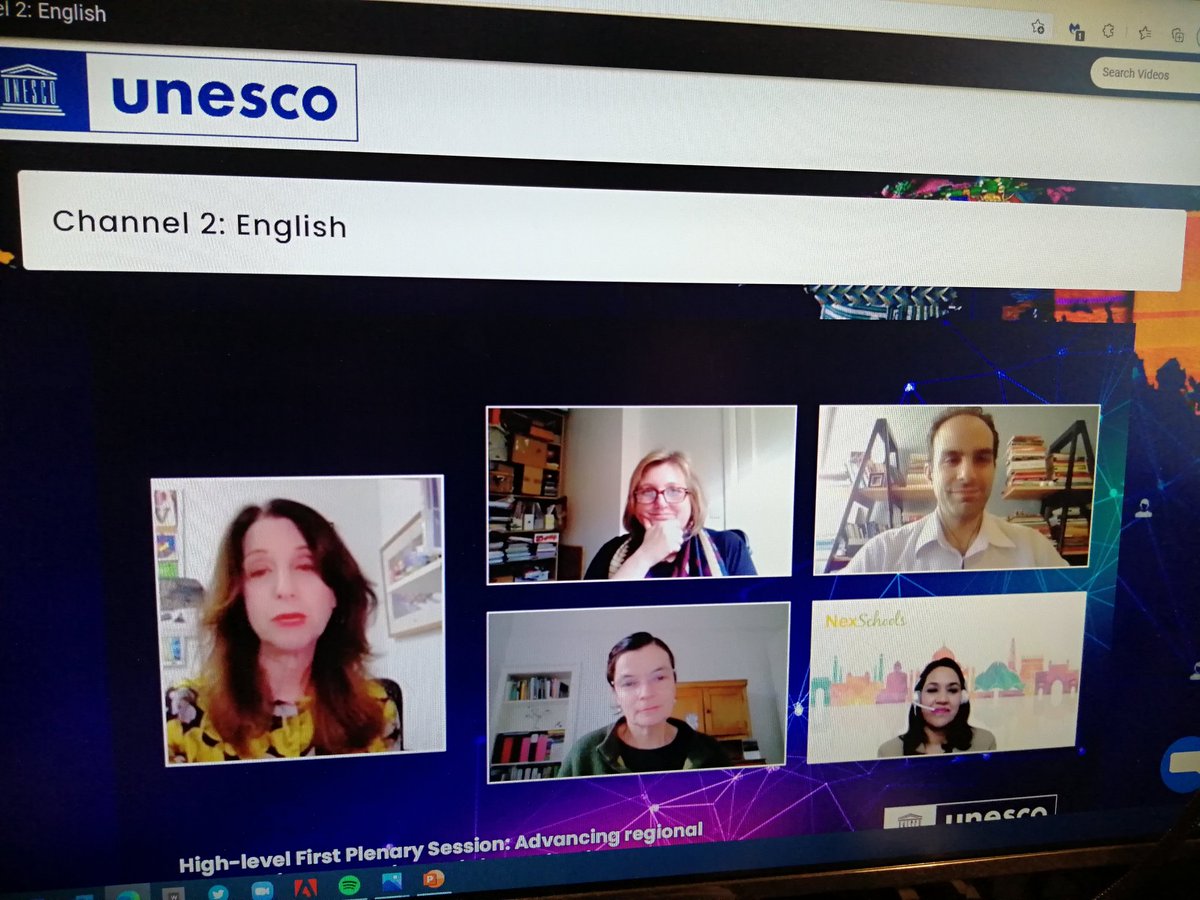 chapmanmartina's tweet photo. Great to hear my #MIL mates @sherrihope1 @stephaniecomey and Alison Preston @Ofcom contributing to @UNESCO #globalmedialiteracyweek conf which continues all week. https://t.co/ezh2RmhW2U
