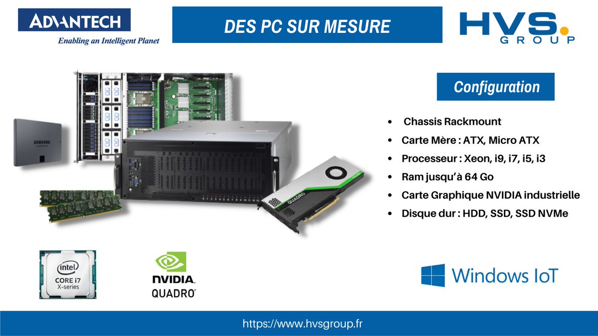 HVS_System's tweet photo. Configuration de PC sur mesure chez HVS ! #Advantech #Configuration #CarteMère #Processeur #DisqueDur https://t.co/tytCcBCzdU