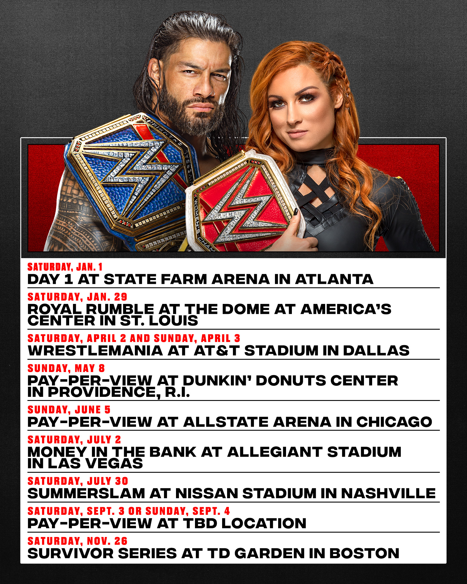 WrestleBR on X: 🚨 Planos do WWE SmackDown de 24/11 Clique na imagem para  ler 👇🏾  / X